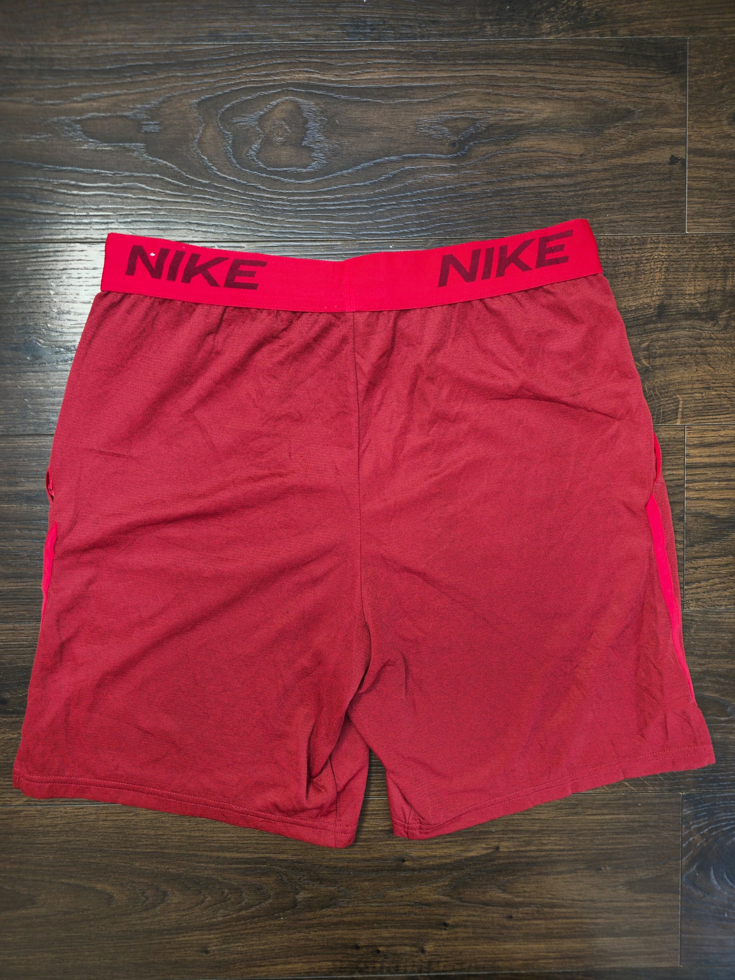 Nike Dri-Fit Deep Red Activewear Shorts - M/Medium