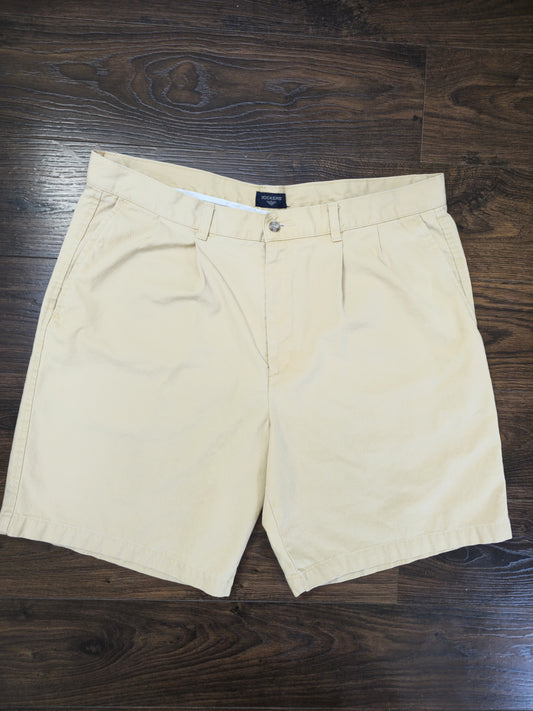 Men’s Cream/Beige Dockers Chino Shorts - W38 – Smart Casual Cotton Summer Shorts
