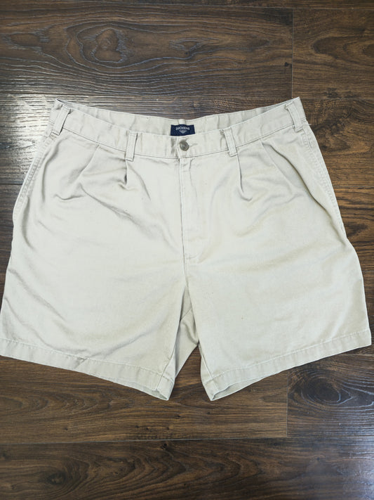 Men’s Khaki Dockers Chino Shorts - W36/L7 – Smart Casual Cotton Summer Shorts