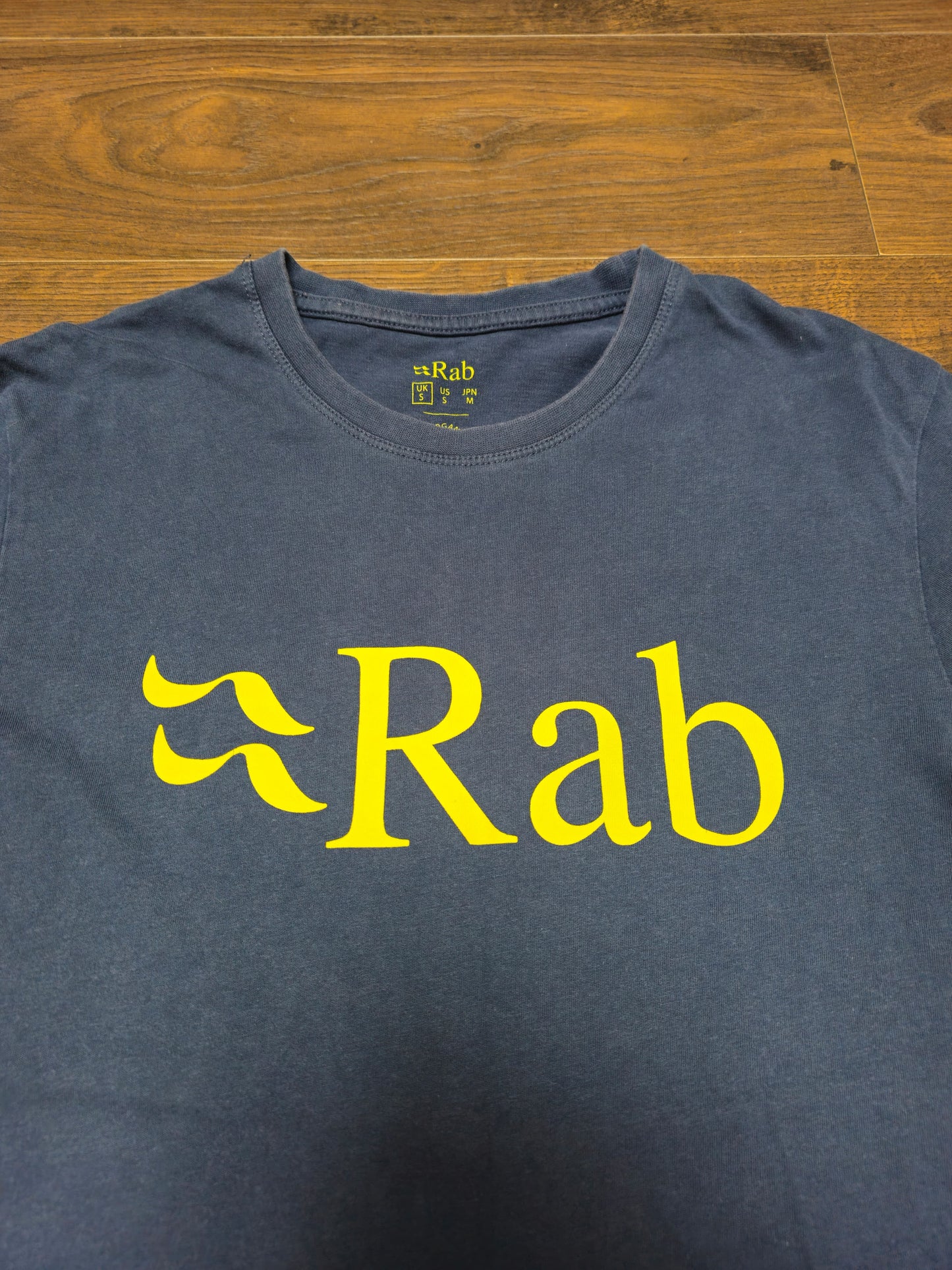 Mens Rab Casual Navy T-Shirt - S/Small