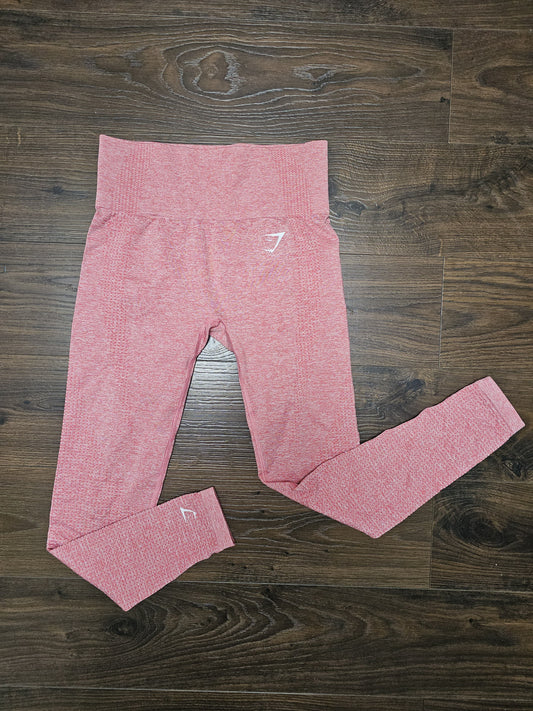 Womens GymShark Pink Gym/Activewear/Casual Leggings - S/Small