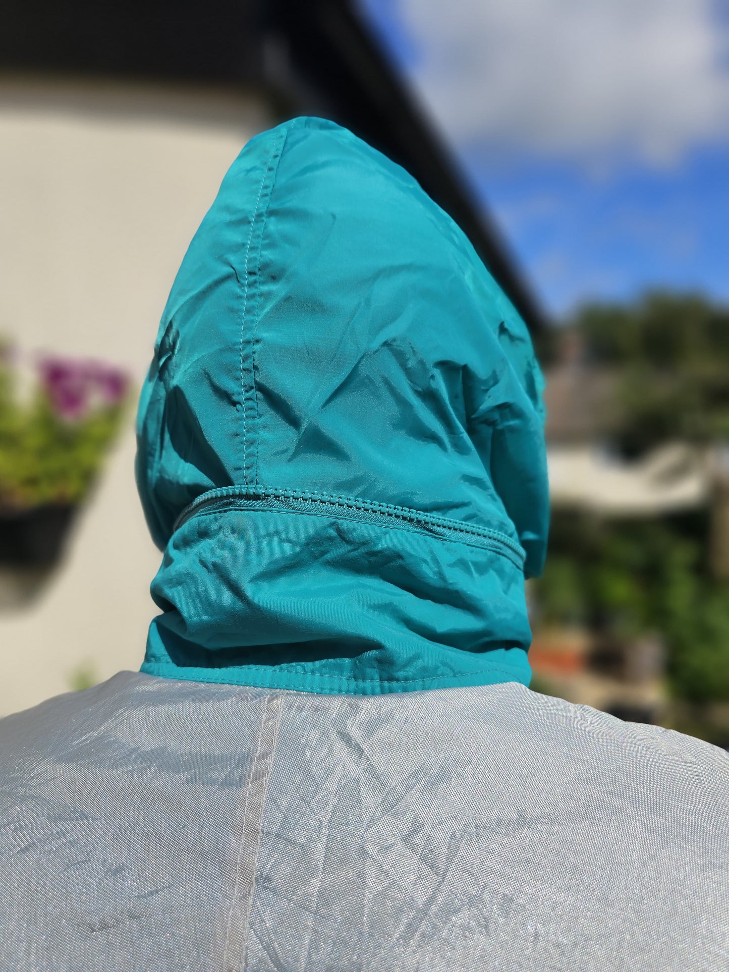Rare 90's Vintage Columbia Windbreaker/Rain Coat/Jacket - M/Medium