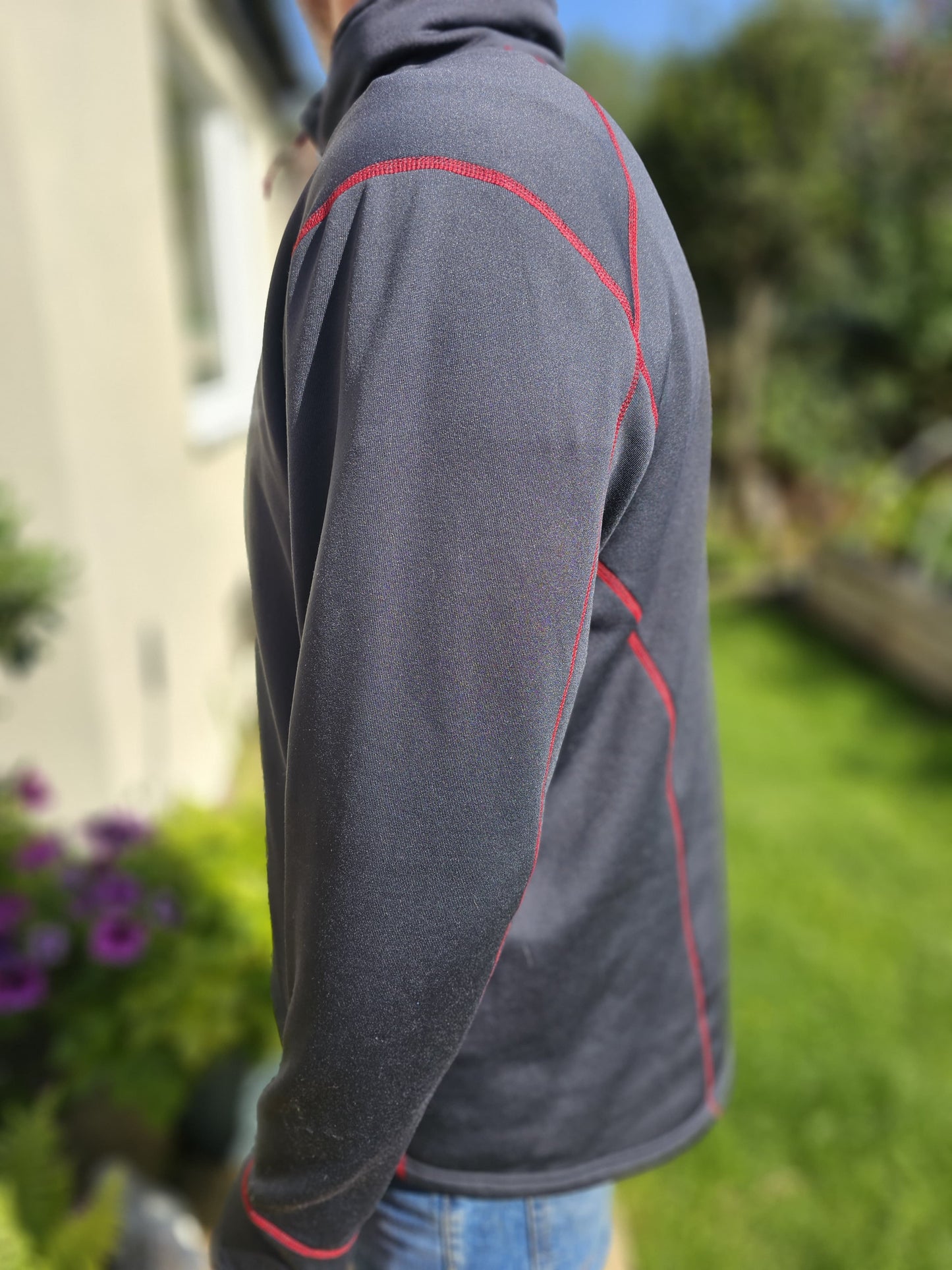 Rab 1/2 Zip Grey Pullover Fleece Jumper - XL/Extra Large
