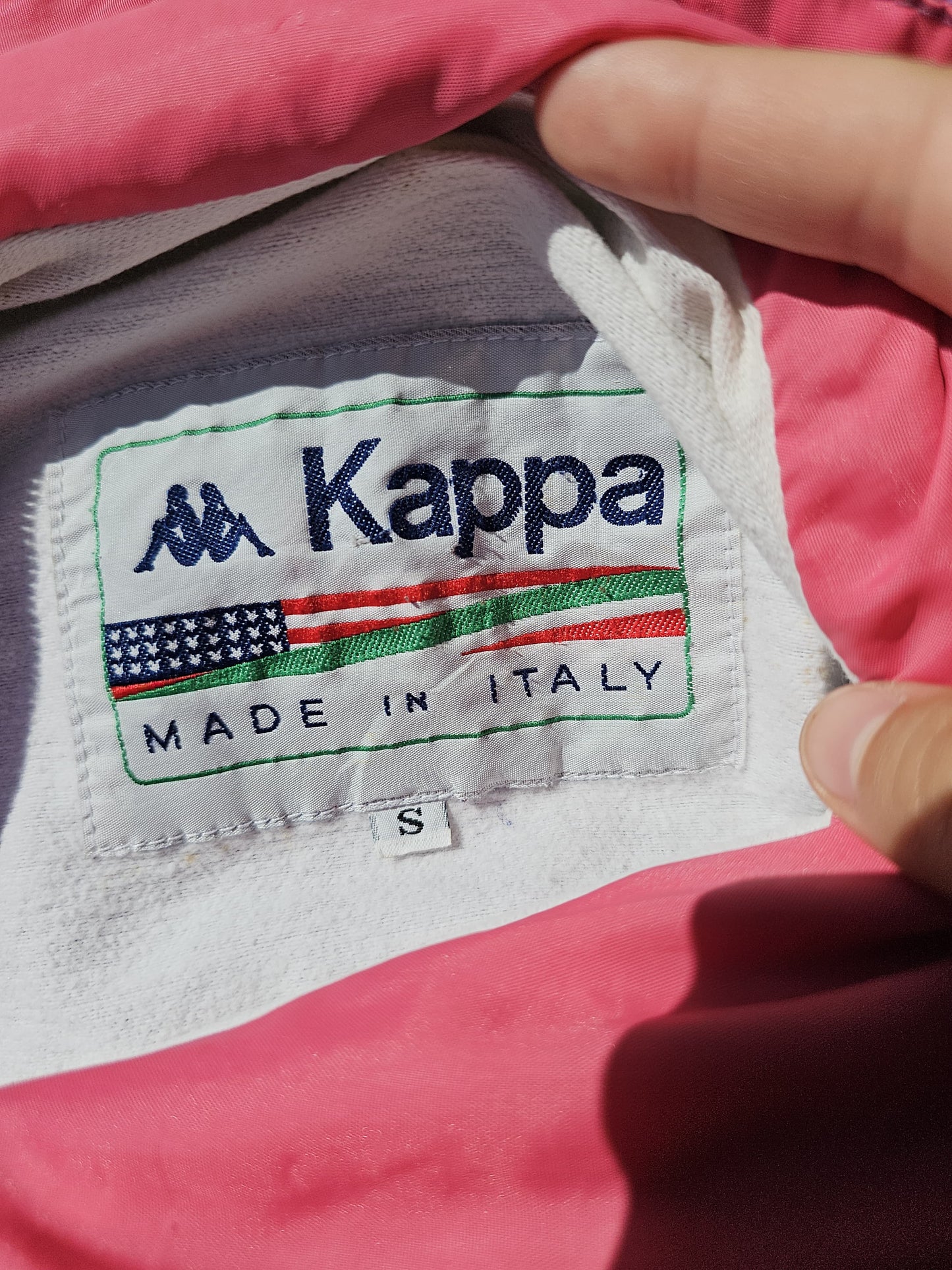 Vintage Kappa Full Zip Multicolour Track Style Jacket - S/Small
