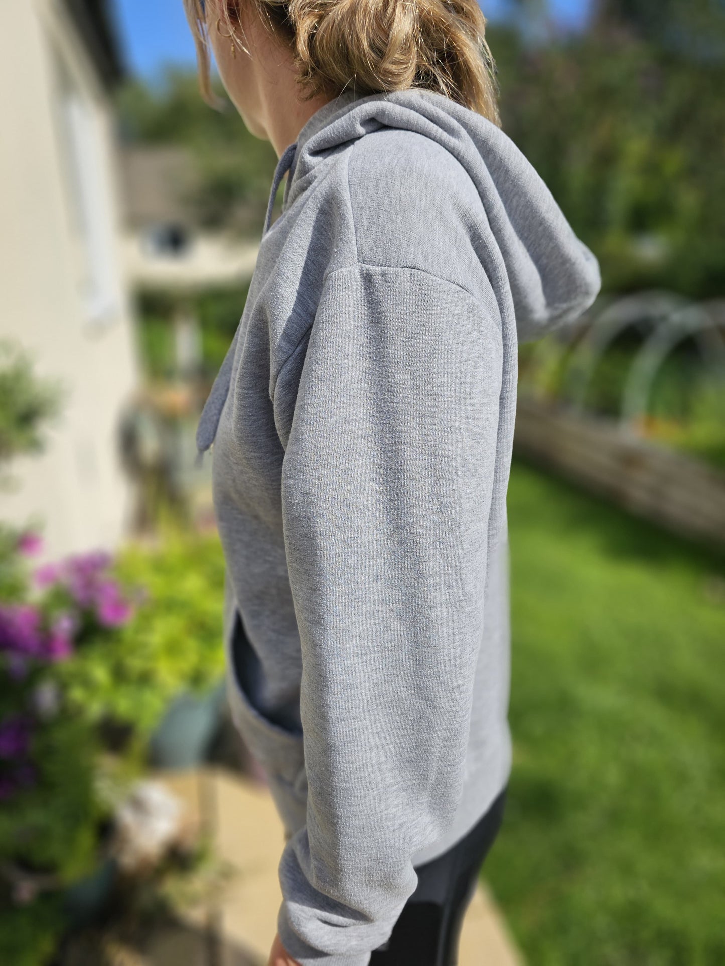 MP My Protein Activewear Full Zip Grey Hoodie Sweatshirt Jacket - M/Medium