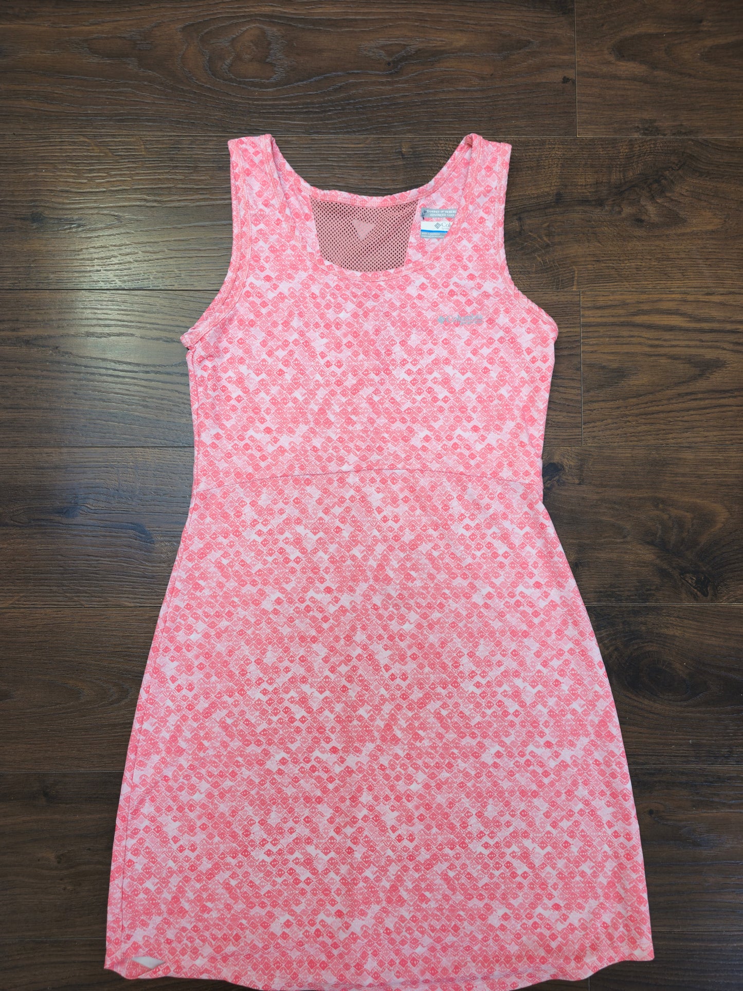 Womens Columbia Pink PFG Performance Fishing Gear Activewear Sports Dress - XS/Extra Small