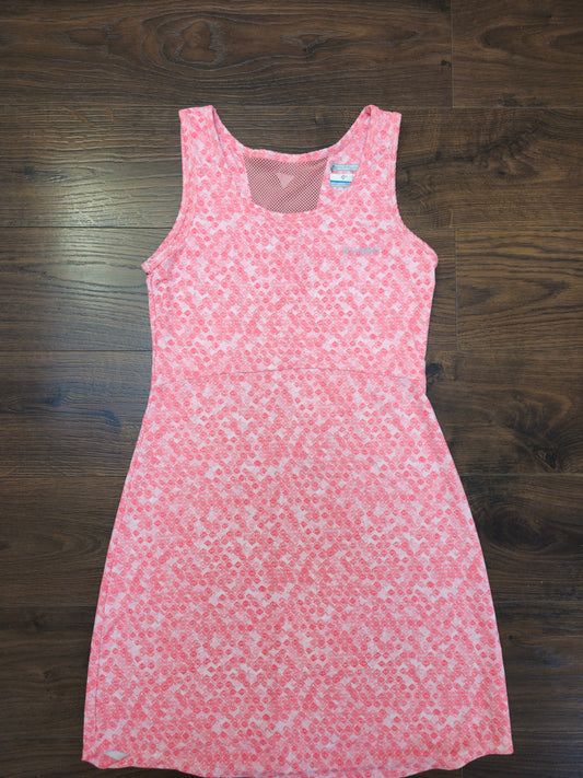 Womens Columbia Pink PFG Performance Fishing Gear Activewear Sports Dress - XS/Extra Small