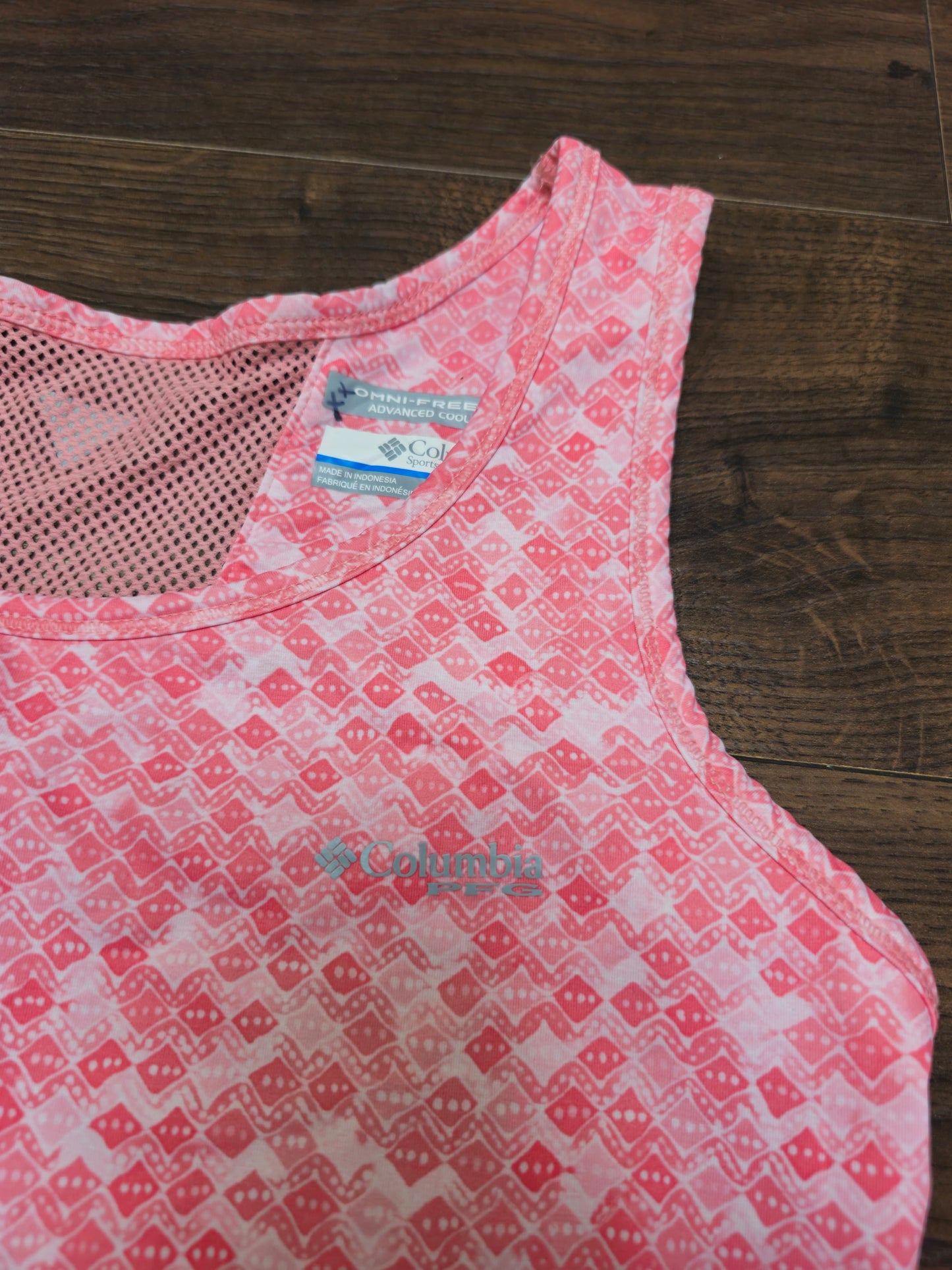 Womens Columbia Pink PFG Performance Fishing Gear Activewear Sports Dress - XS/Extra Small