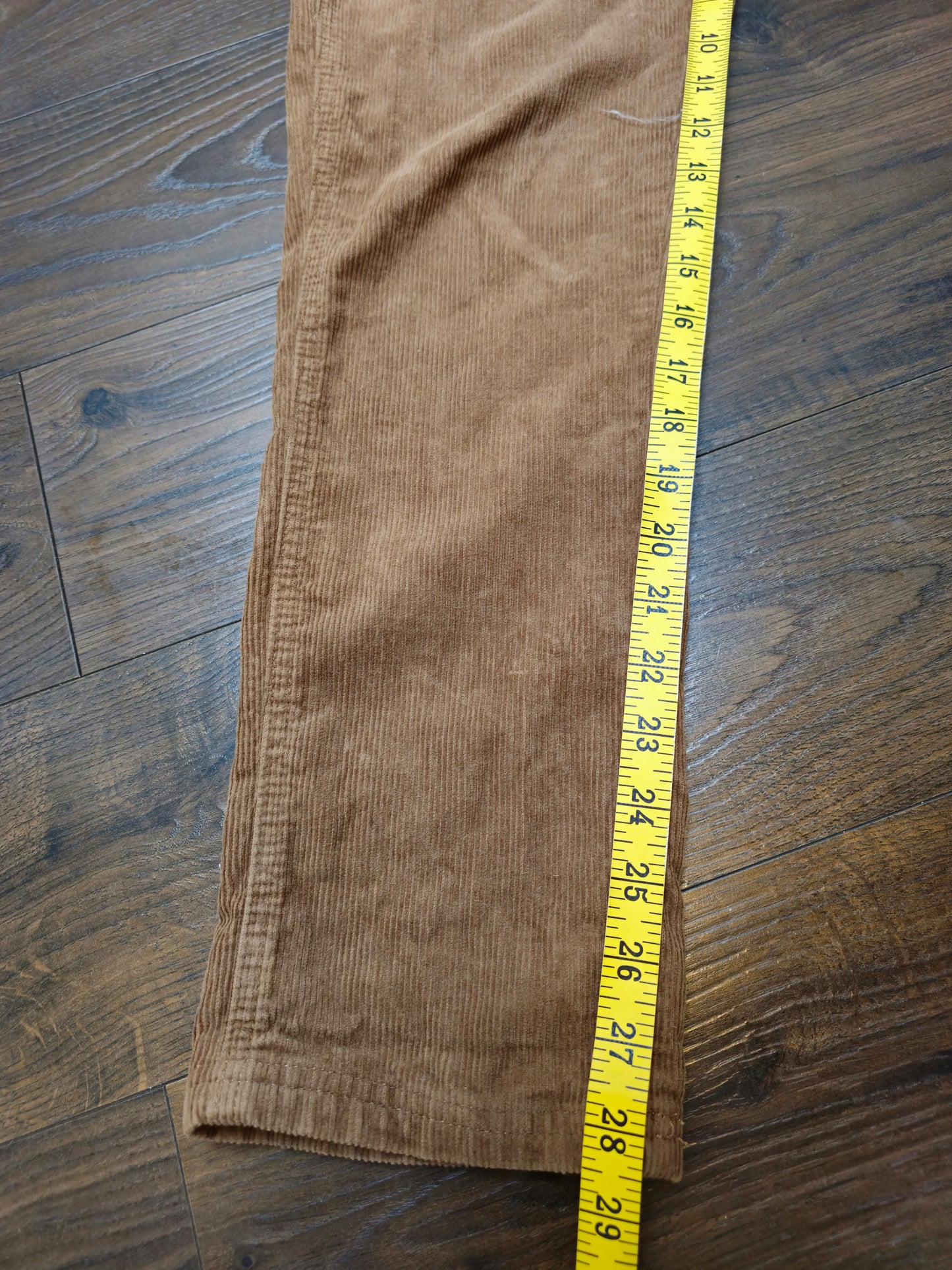 Passenger Brown Corduroy Dungarees - S/Small