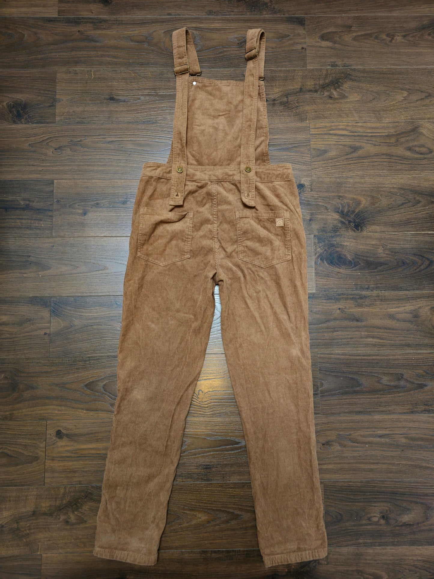 Passenger Brown Corduroy Dungarees - S/Small