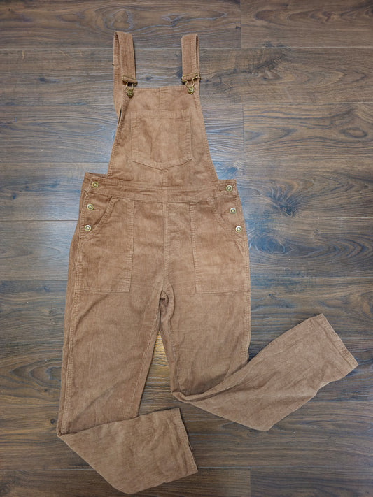 Passenger Brown Corduroy Dungarees - S/Small