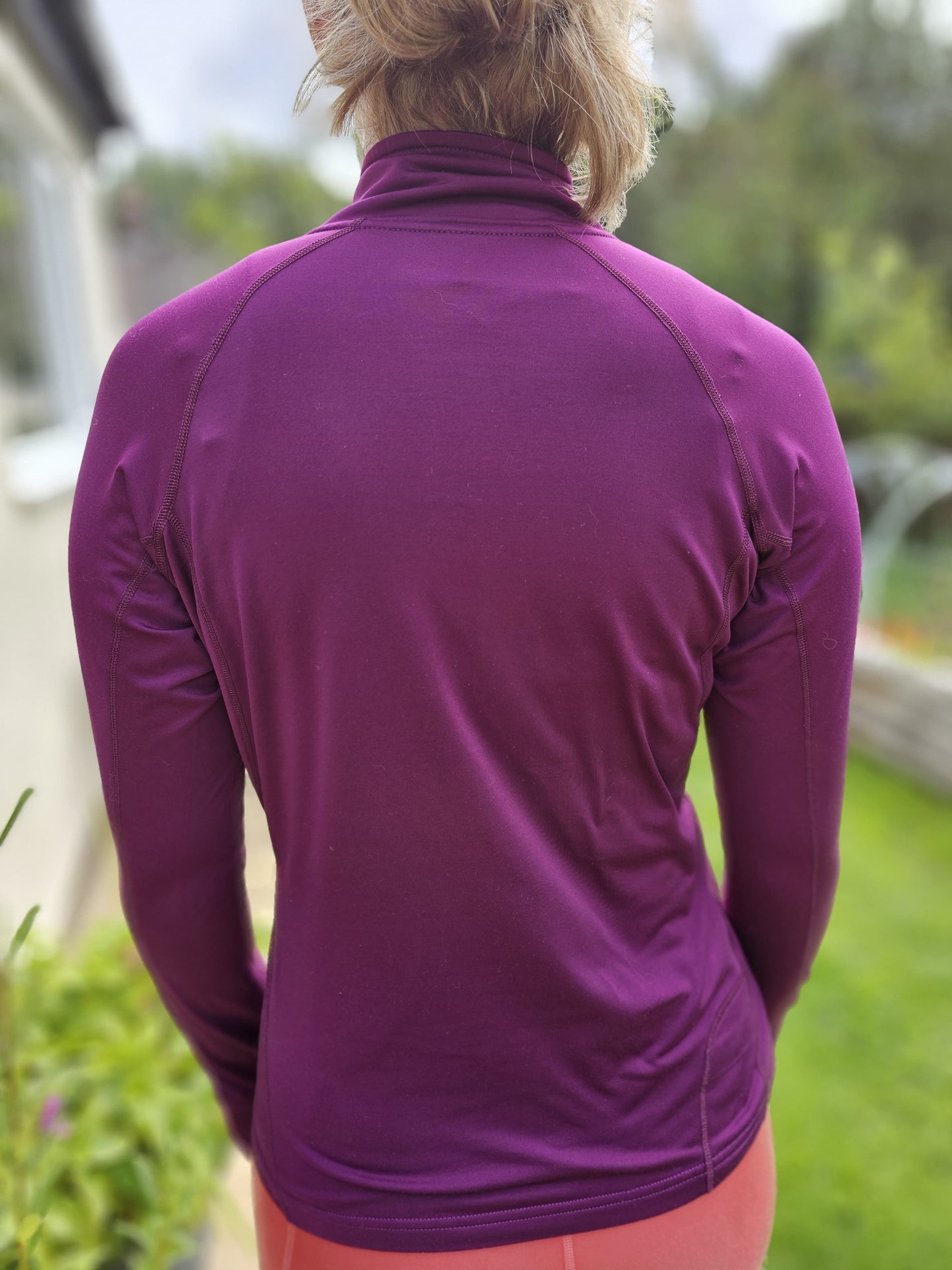 Rab Long Sleeve Half Zip Base/Light Mid Layer Top - UK 10/M/Medium