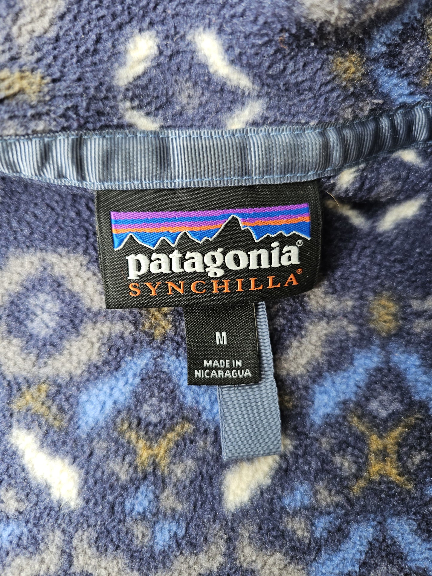 Patagonia Synchilla Pullover Snap Button Jumper - M/Medium
