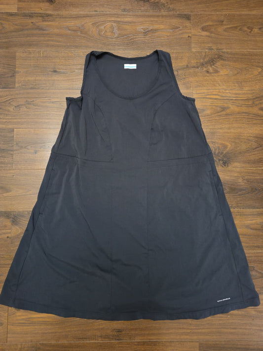 Women's Columbia Omni Shield Black Activewear Sports Casual Dress - XL/Extra Large
