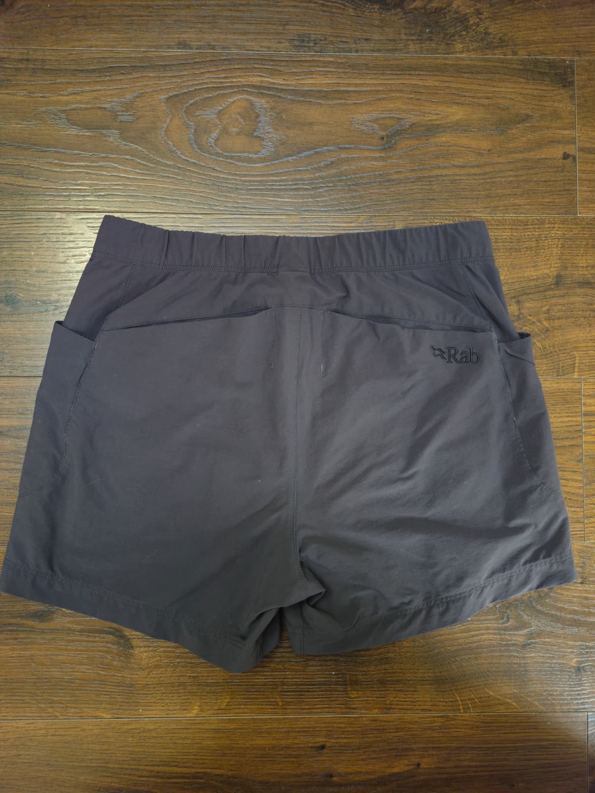 RAB Womens Grey Hiking Activewear Button Shorts - UK 10