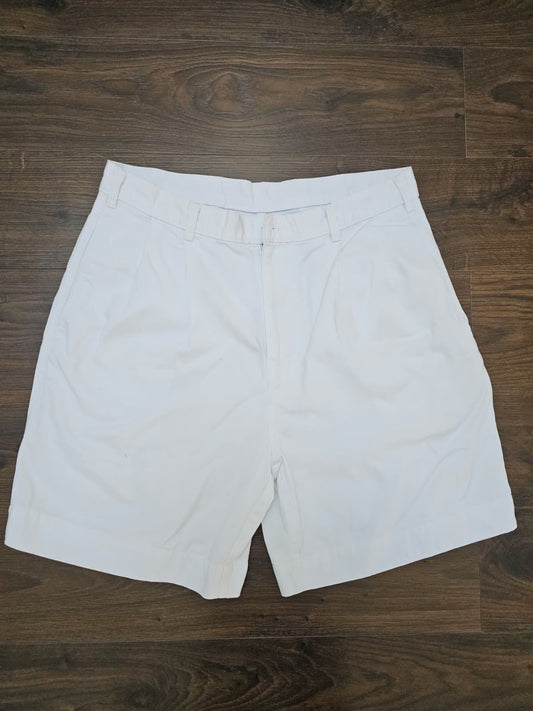 Men’s White Dockers Chino Shorts - W37/L7