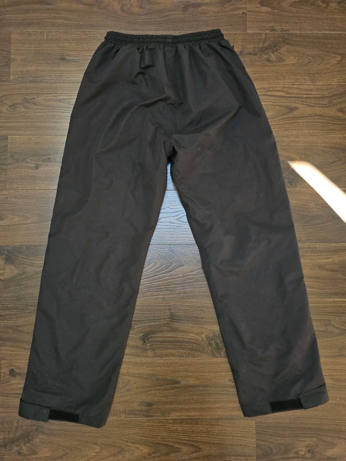 Mens Mac In A Sac Black Waterproof Breathable Overtrousers  - S/Small W30-W32