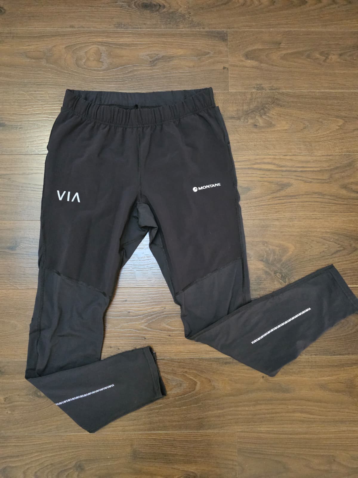 Montane Activewear VIA Black Running Style Trousers/Bottoms - M/Medium