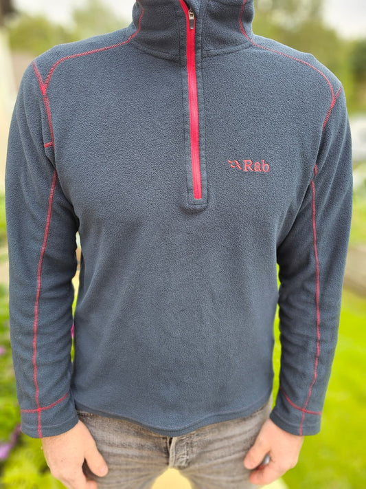 Rab Polartec Pullover 1/2 Zip Fleece Jumper - M/Medium