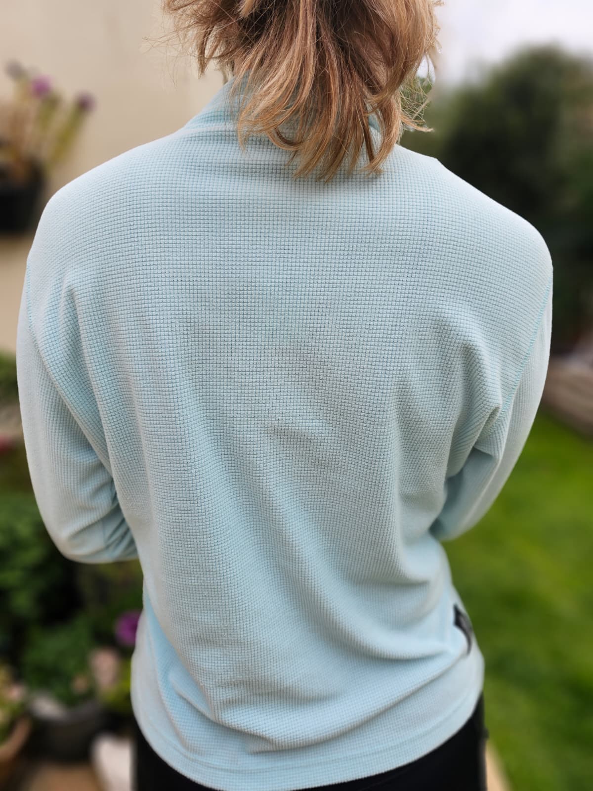 Lowe Alpine Light Blue Alepetican Pullover 1/2 Zip Fleece Jumper - S/Small