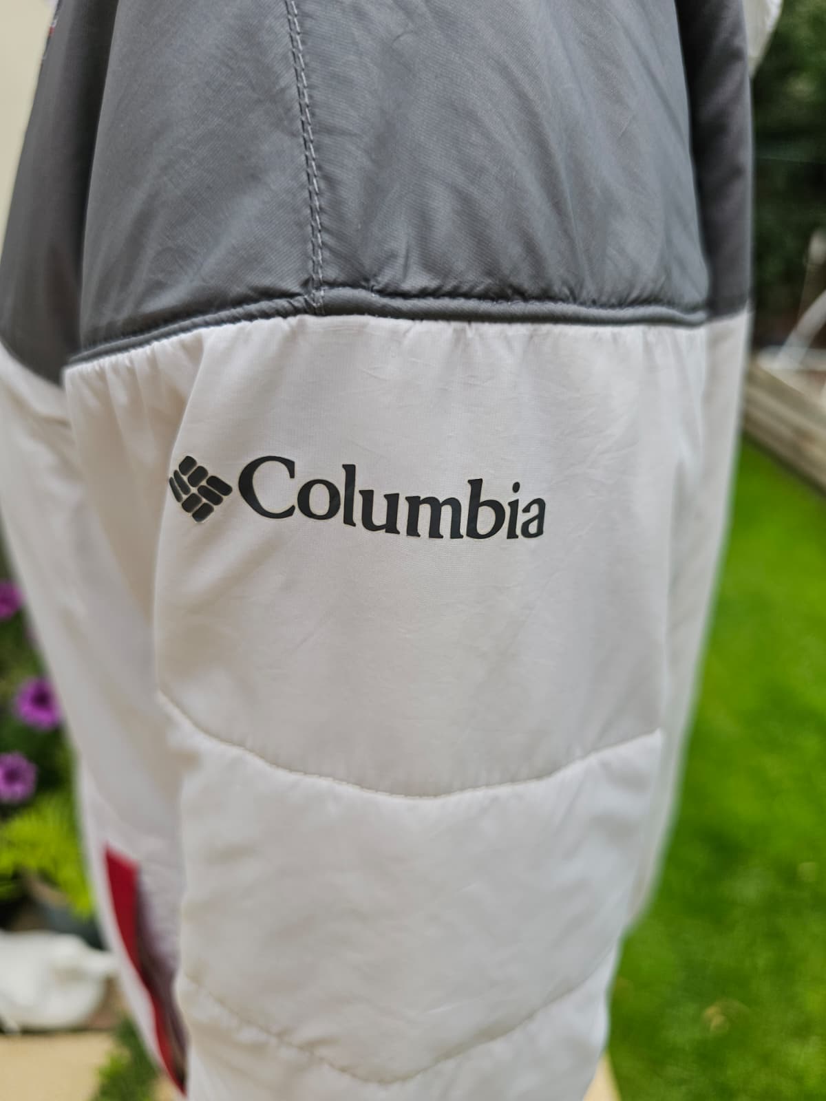 Columbia Sherpa Lined Pullover Anorak/Smock 1/2 Zip Hooded Jacket - M/Medium