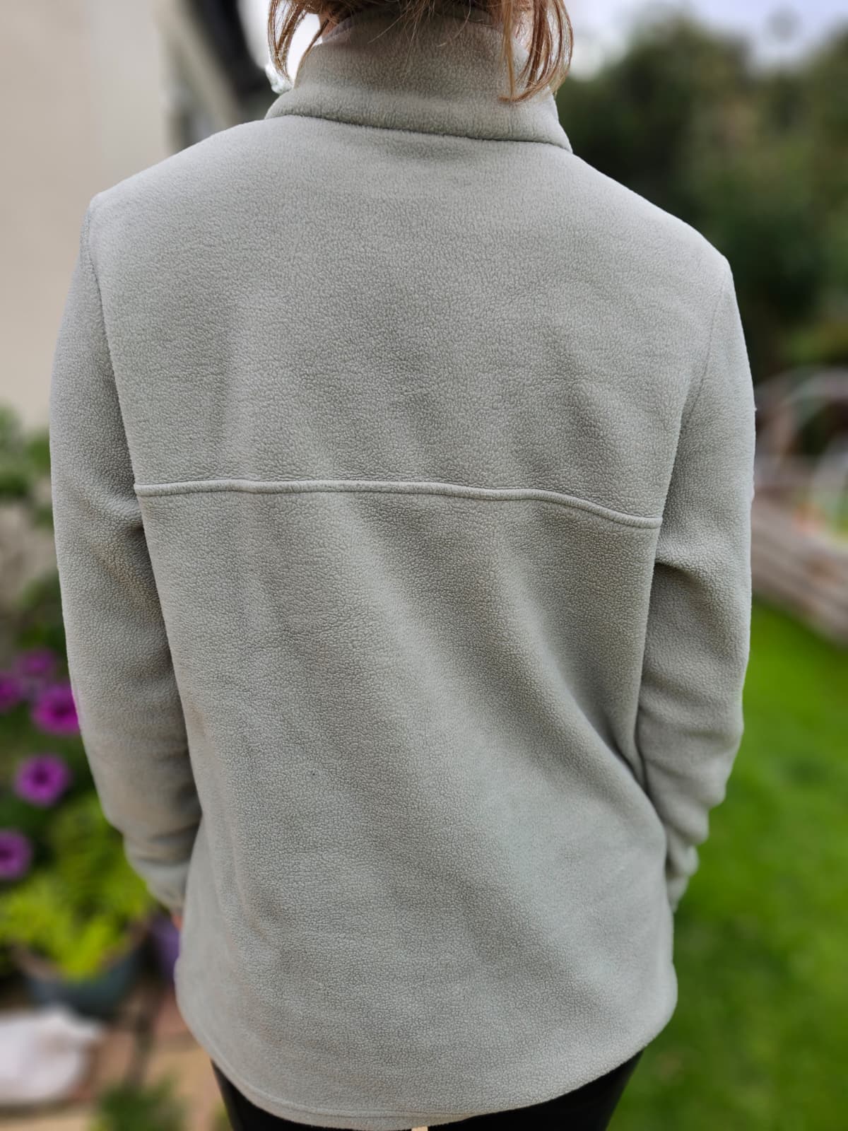 Columbia Sage Snap Button Pullover Fleece Jumper - L/Large