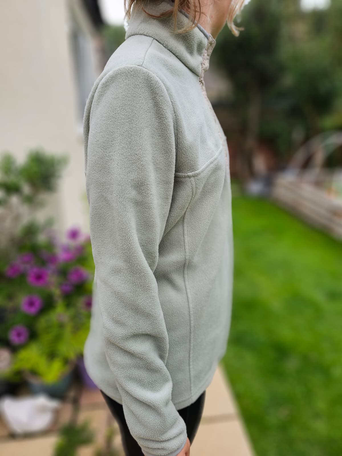 Columbia Sage Snap Button Pullover Fleece Jumper - L/Large