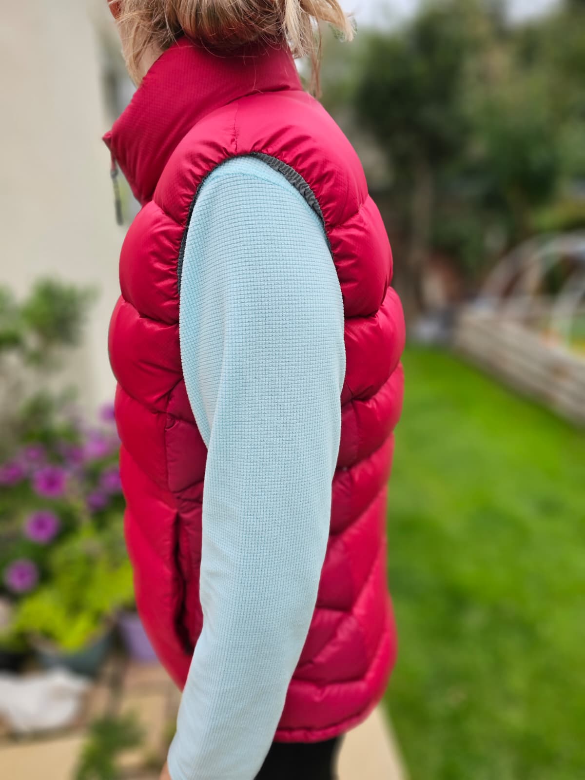 Mountain Equipment Down Full Zip Puffer Gilet/Bodywarmer - UK 12