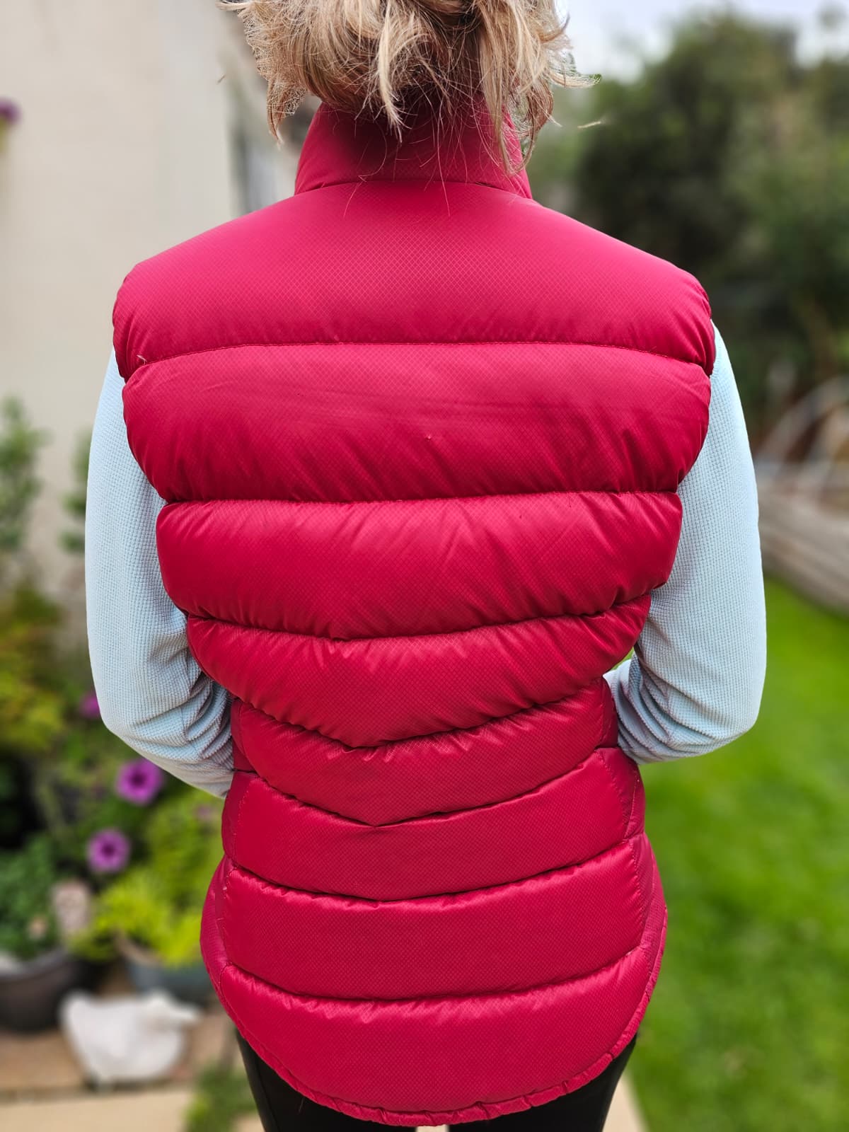 Mountain Equipment Down Full Zip Puffer Gilet/Bodywarmer - UK 12