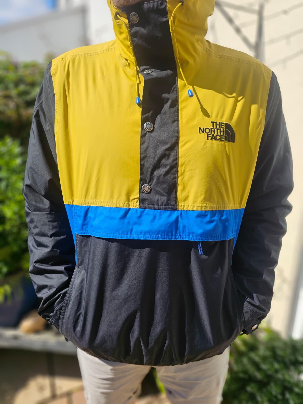 The North Face Hyvent RAGE Pullover Insulated 1/2 Zip Mountain Smock/Anorak Jacket - XL/Extra Large