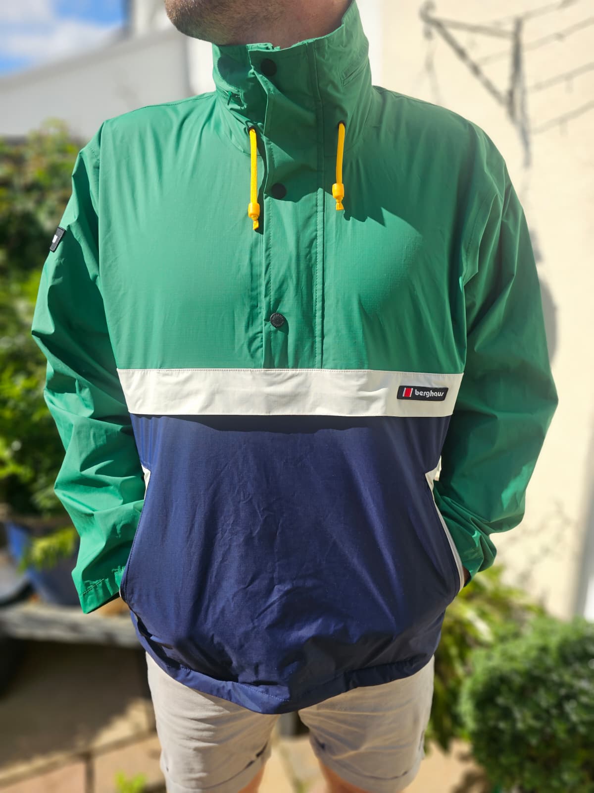 Berghaus Unisex Smock 86 Half Zip Hooded Jacket - M/Medium