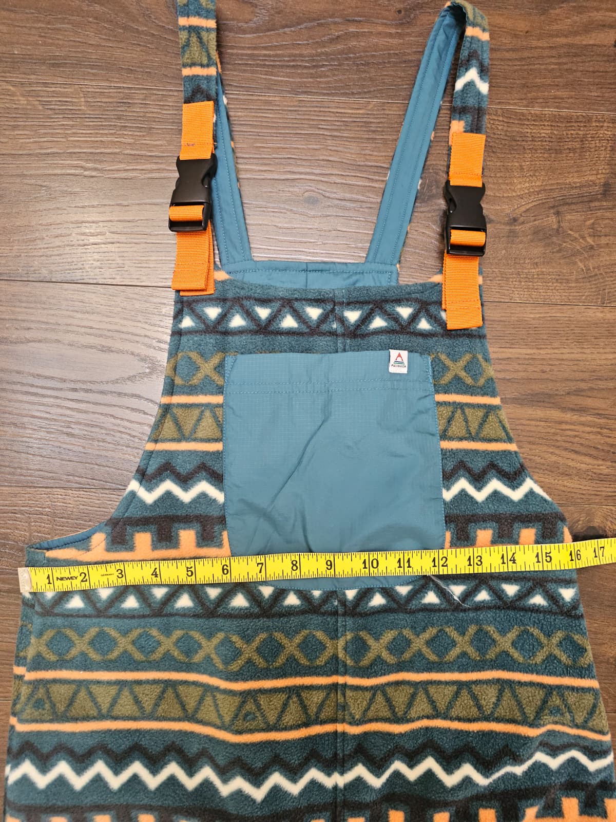 Passenger Aztec Print Polar Fleece Dungarees - S/Small
