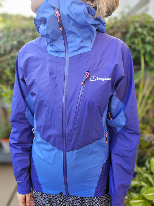 Berghaus Changtse Xtrem Activewear Full Zip Hooded Gore-Tex Technical Jacket - UK 10
