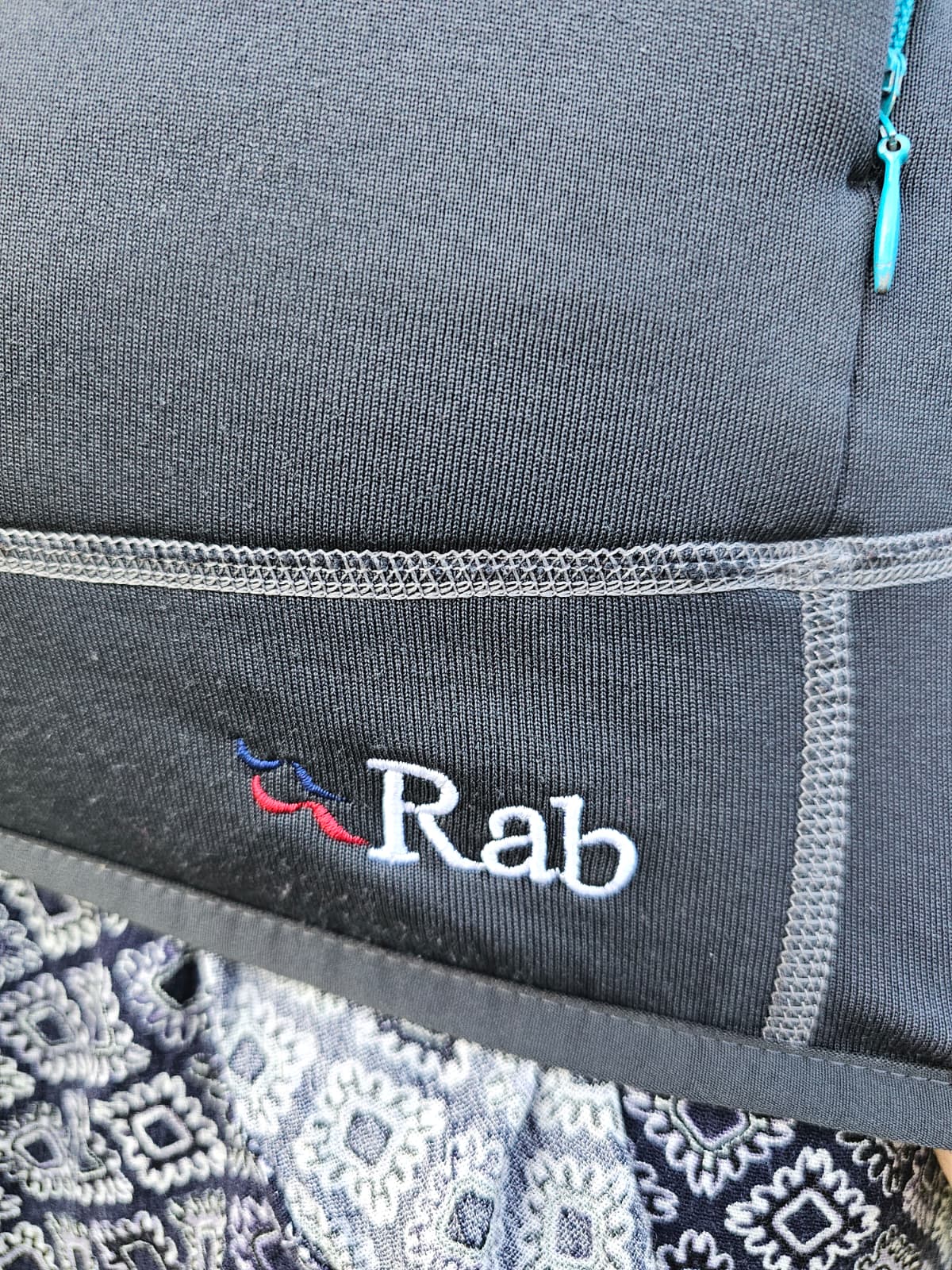 Women's Rab Power Stretch Full Zip Polartec Fleece Hoodie Jacket - UK 12