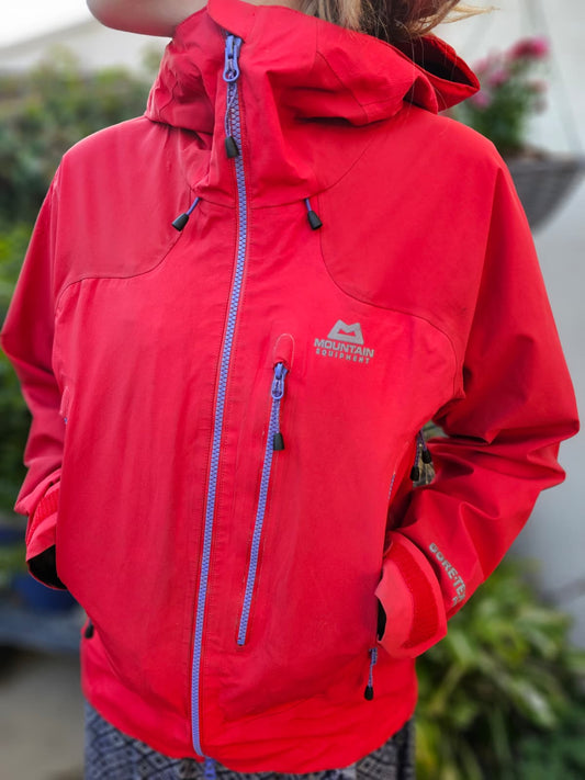 Womens Mountain Equipment Manaslu Gore-Tex PRO 3L Full Zip Hooded Waterproof Jacket - UK 12