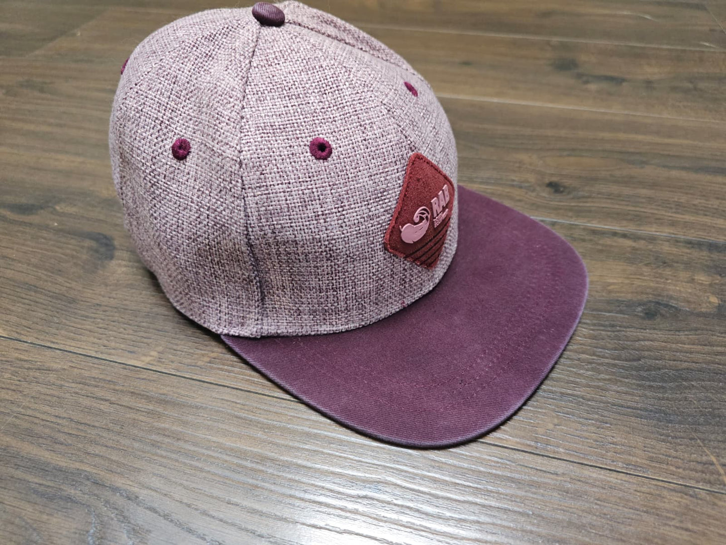 Rab Down Equipment Snapback Cap/Hat - One Size/Adjustable Burgundy/Grey