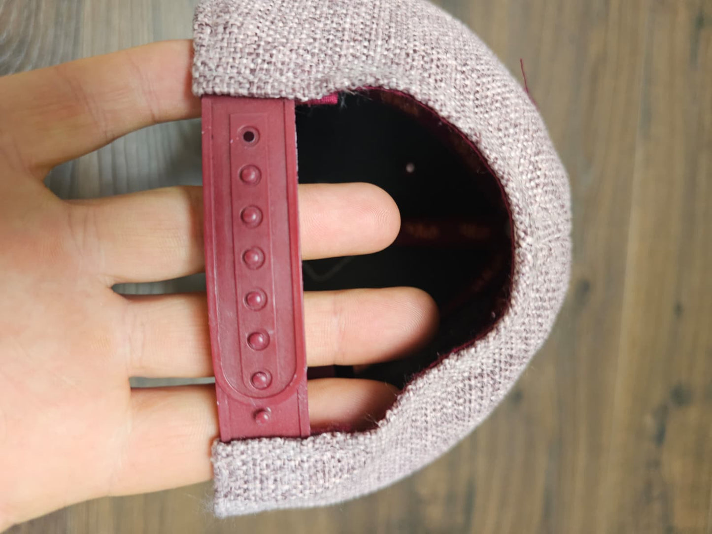 Rab Down Equipment Snapback Cap/Hat - One Size/Adjustable Burgundy/Grey