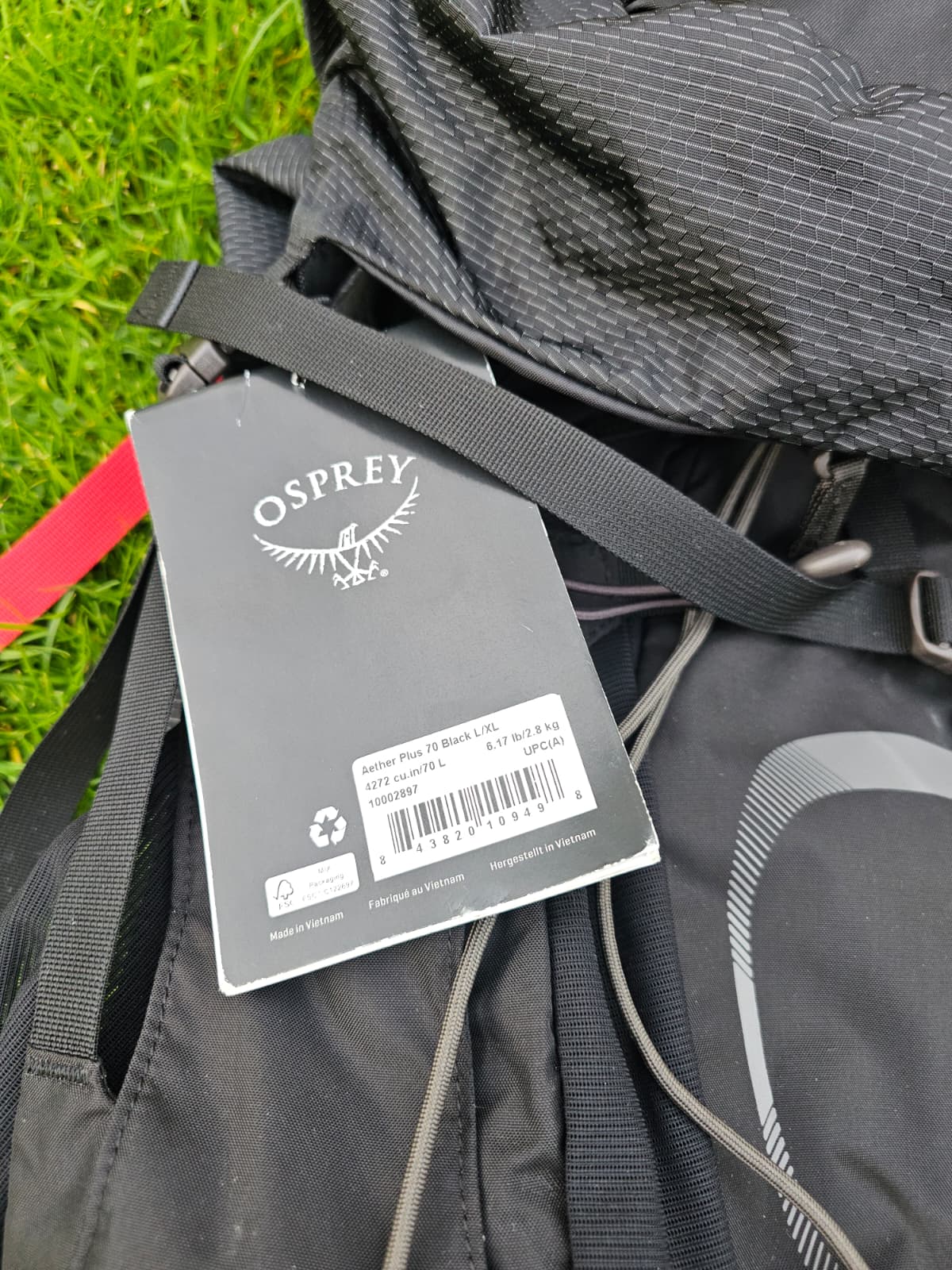 Osprey Aether Plus 70L Hiking Walking Trekking Backpacking Backpack/Rucksack - 70L New With Tags