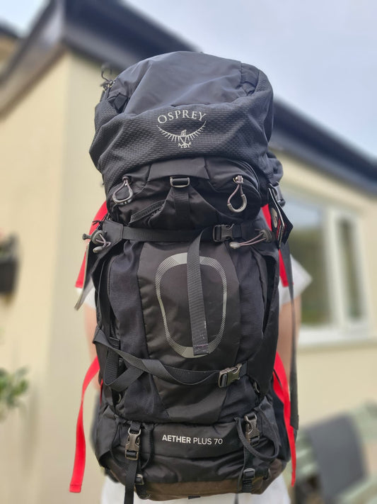 Osprey Aether Plus 70L Hiking Walking Trekking Backpacking Backpack/Rucksack - 70L New With Tags