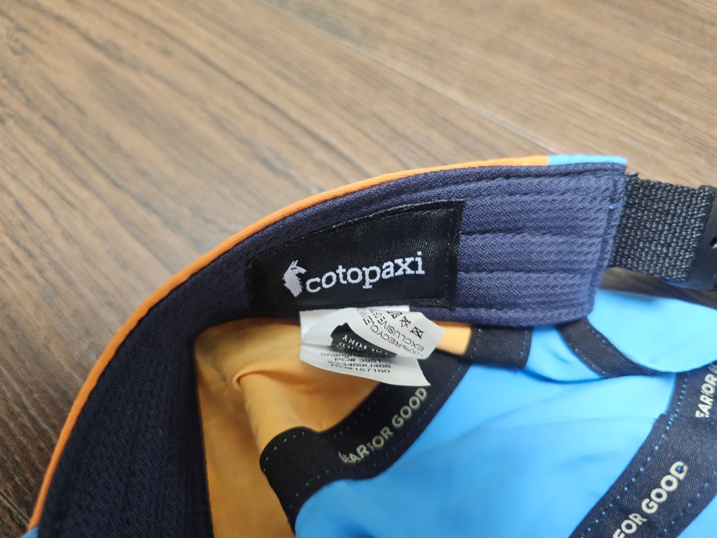 Cotopaxi Multicolour 5 Panel Lightweight Hat/Cap - One Size/Adjustable - Unisex