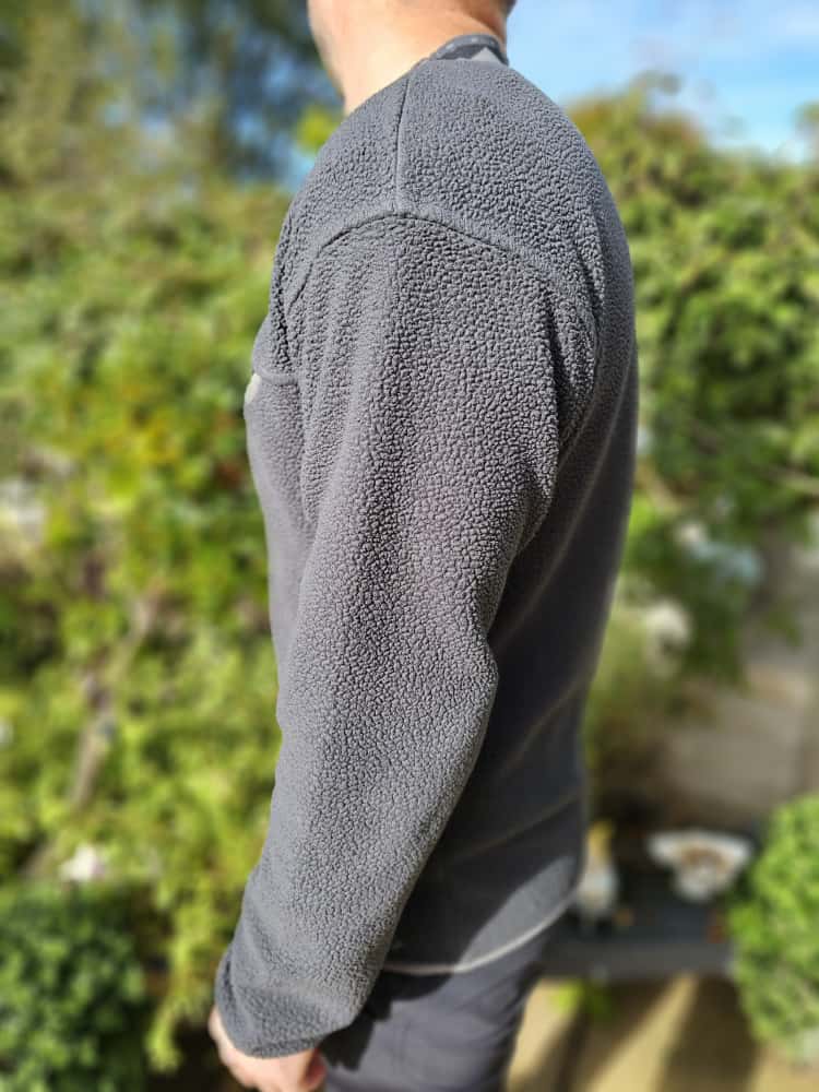 Columbia Grey Aztec Pullover Fleece Jumper/Sweatshirt - M/Medium