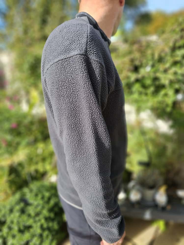 Columbia Grey Aztec Pullover Fleece Jumper/Sweatshirt - M/Medium