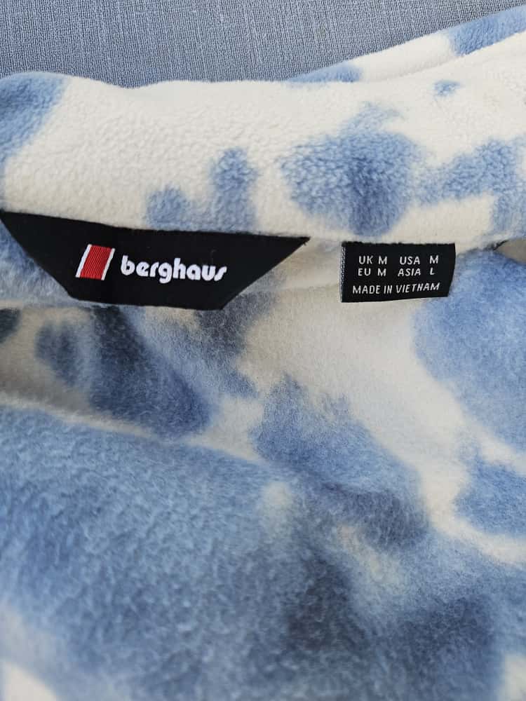 Berghaus Unisex Ascent 91 Full Zip Hooded Fleece Jacket - M/Medium