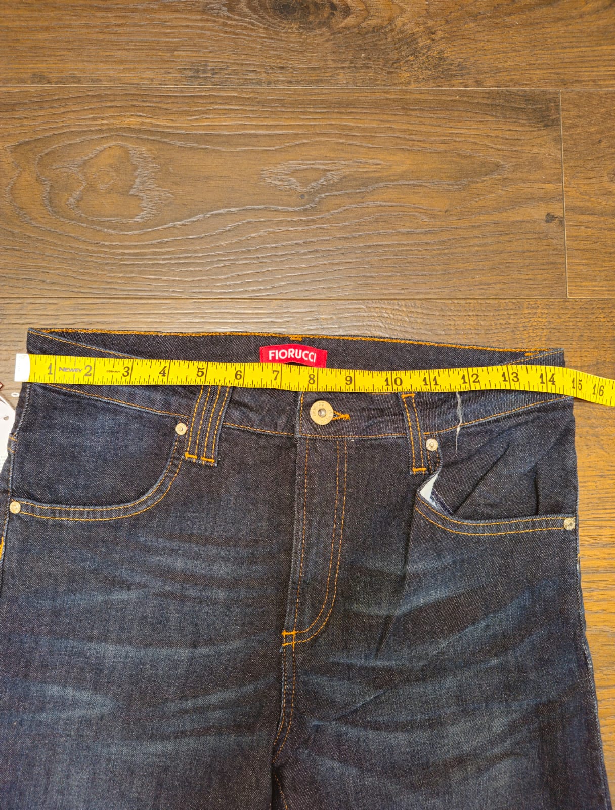 Genuine Fiorucci Made In Italy Womens Low Rise Blue Skinny Jeans - UK 6 W29/L27 NWT