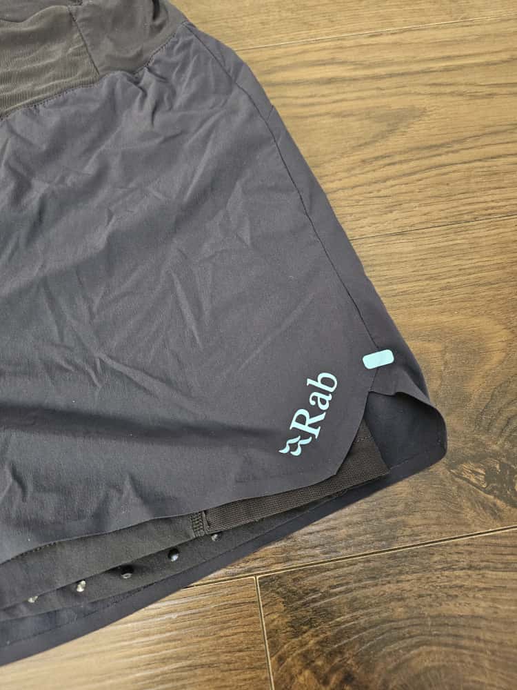 Women's Rab Navy Talus Trail Light Running/Hiking Shorts - L/Large/12