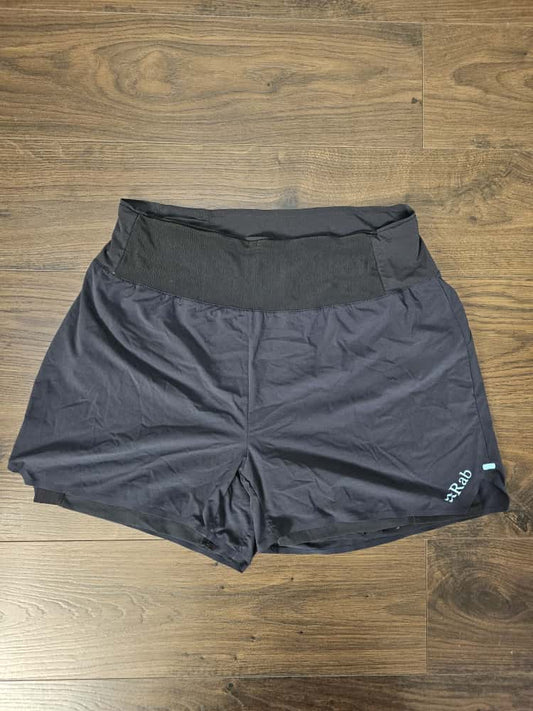 Women's Rab Navy Talus Trail Light Running/Hiking Shorts - L/Large/12