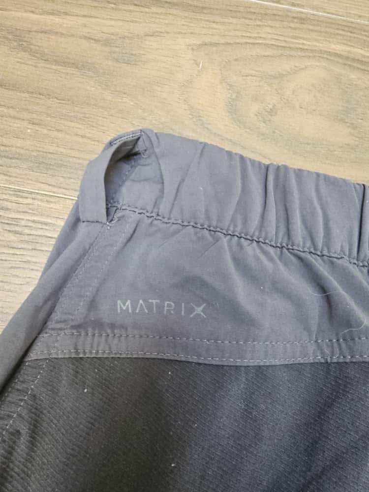 Rab Mens Matrix Grey Black Magma Light Hiking/Walking Activewear Trousers - 36/30