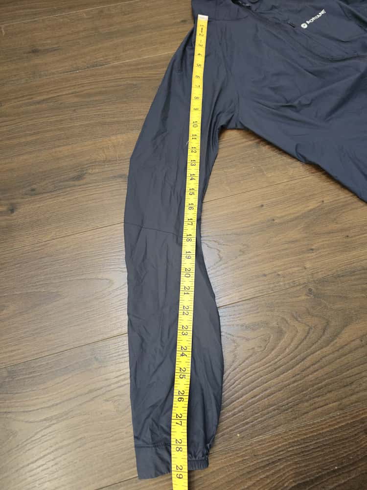 Womens Montane Ultra Lightweight Full Zip Navy Wind Breaker Shell Jacket - UK 8