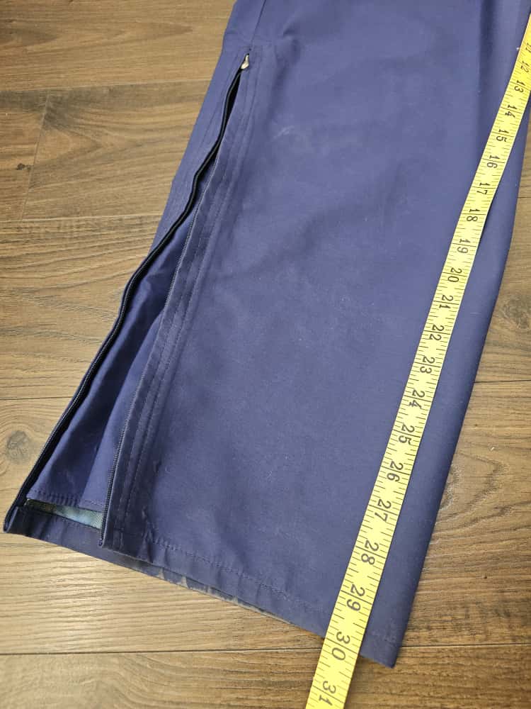 Berghaus Unisex Vintage 90's Gore-Tex Navy Blue Waterproof Overtrousers - M/Medium