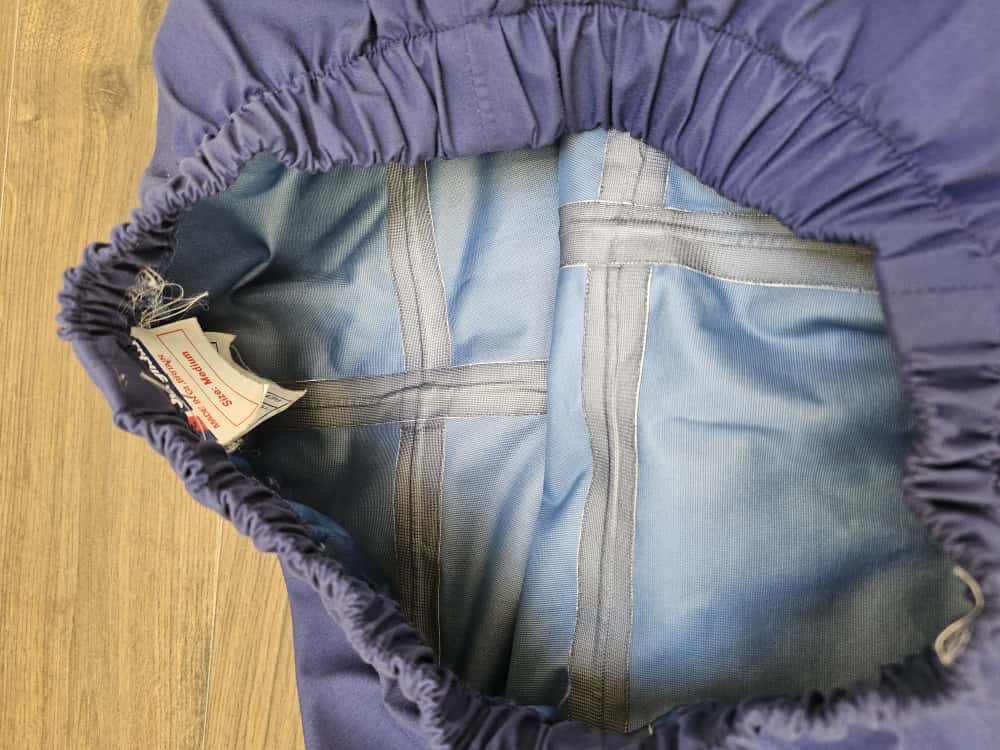 Berghaus Unisex Vintage 90's Gore-Tex Navy Blue Waterproof Overtrousers - M/Medium